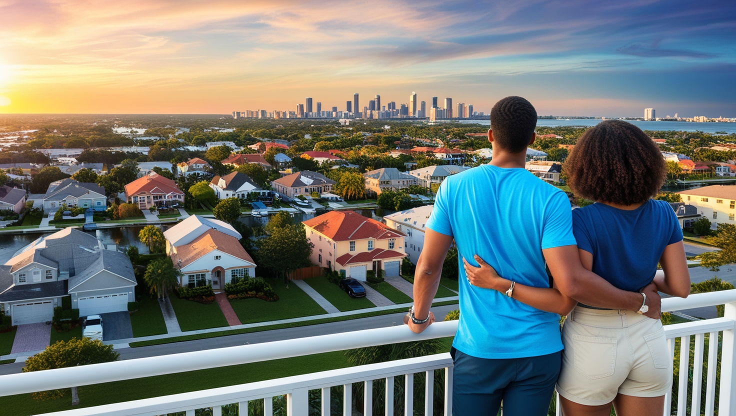 Outskirts of popular neighborhoods Florida